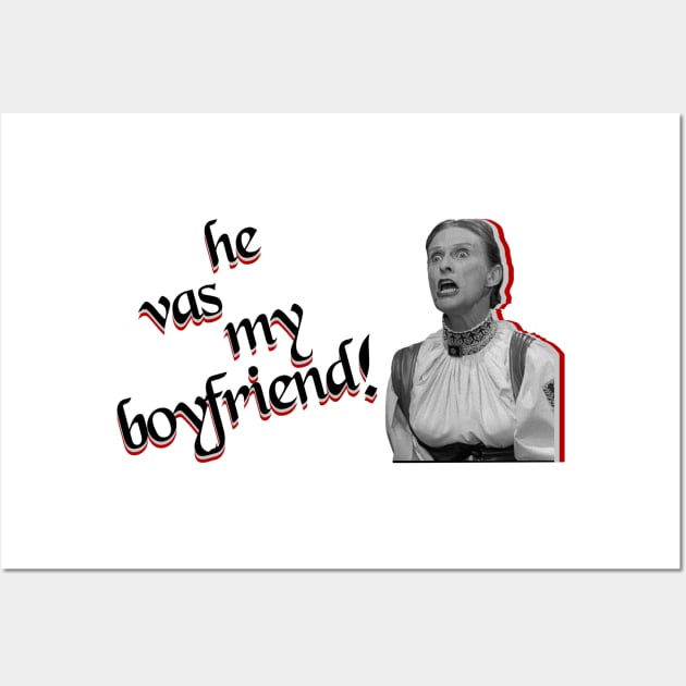 He Vas Frau Blucher's *Whinney* Boyfriend! Wall Art by Xanaduriffic